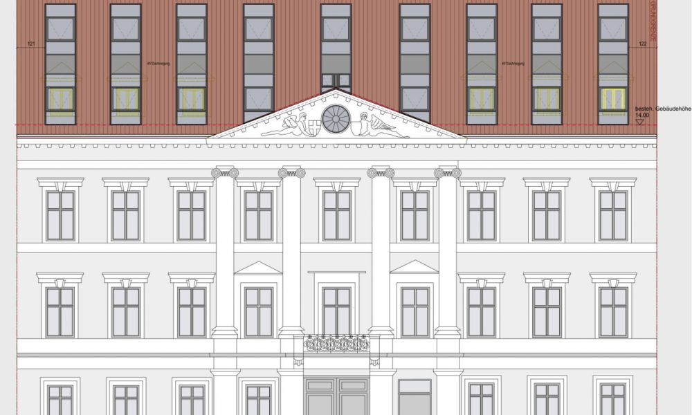 Visualisierung straßenseitig